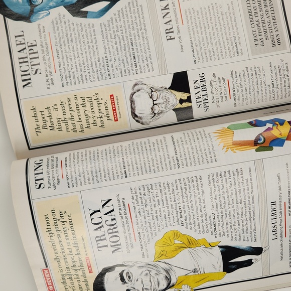 2011 IN REVIEW ROLLING STONE MAGAZINE, JAN 5, 2012, Special Double Issue 1146/47 - Picture 9 of 17